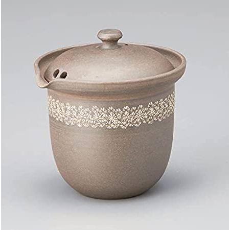 ファッションデザイナーOne hand Kyusu teapot. Ceramic tea strainer. 180cc Tokoname yaki, Japanese ＿並行輸入品