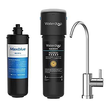 Waterdrop 10UB Under Sink Water Filter System and Maxblue RF10 Replacement ＿並行輸入品