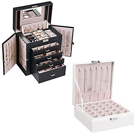 BEWISHOME Earring Organizer Holder for Cufflinks, Rings, Pendants, Chain Je＿並行輸入品