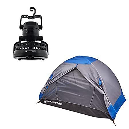 2-Person Tent with Removable Rain Fly and Carry Bag - Comes with Camping La＿並行輸入品