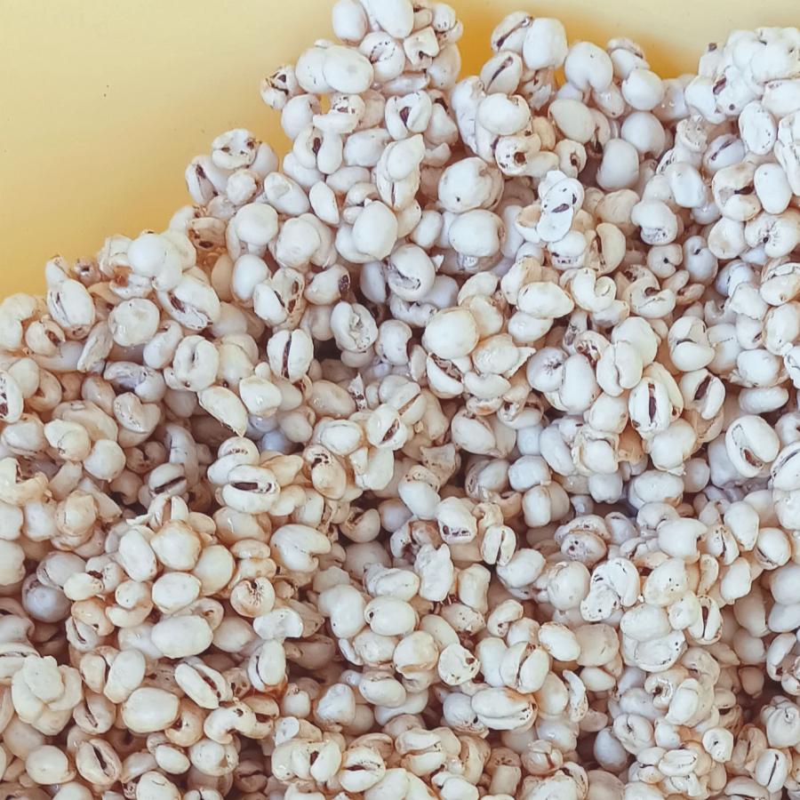 はとむぎ無糖ポン：1ｋｇの島根県産ハトムギだけをそのまま無糖でポン菓子に | 