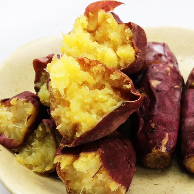 食の達人 焼き芋 冷凍 1kg (500g×2袋) 茨城県産 紅はるか ミニサイズ