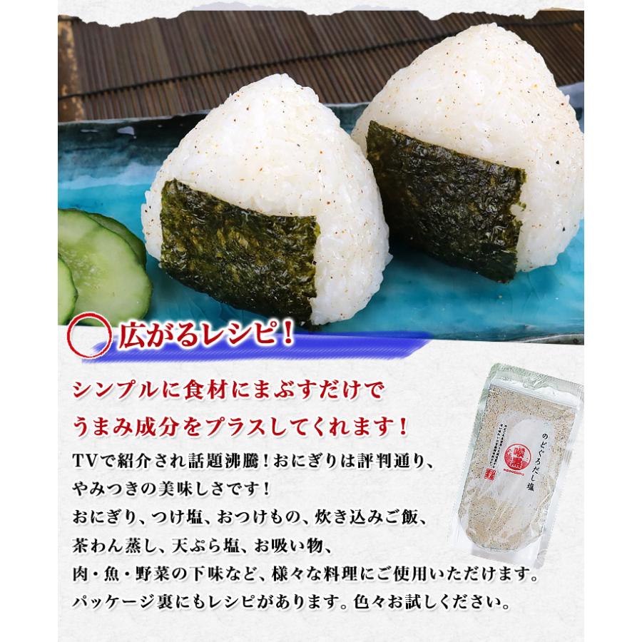 1000円ポッキリ のどぐろだし塩 ノドグロ だし 塩 粉末 メール便無料 食品 海鮮 ギフト クーポン 父の日｜morigen｜03