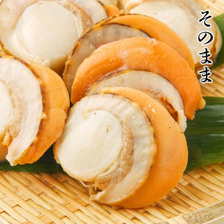 食の達人 驚く大きさデカ玉2L ボイル帆立 NET800g 国産 北海道または