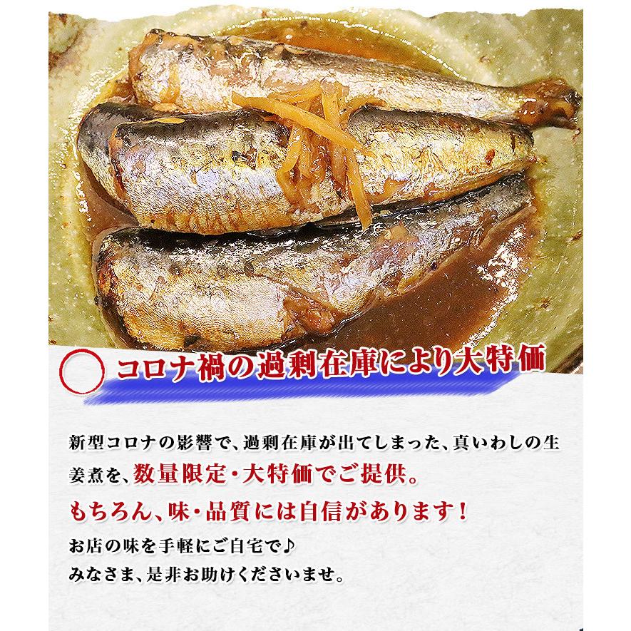 いわしの生姜煮 15尾 3尾 5p 業務用 イワシ 鰯 送料無料 冷凍便 お取り寄せ 食品 お歳暮 21 ギフト 食の達人森源商店 通販 Paypayモール