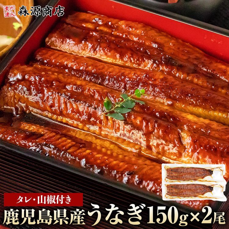 食の達人 うなぎ 蒲焼き 国産 無投薬 150g×2尾 土用の丑の日 鹿児島県