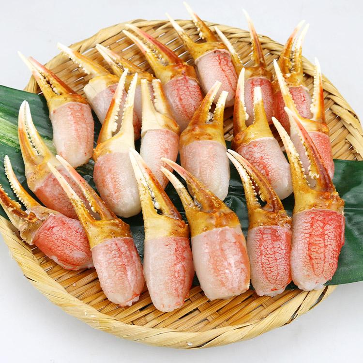 蟹 訳あり 格安 1.5kg ズワイガニ 部位 食べ比べ 爪肉 爪下 肩肉 総重量1.5kg NET1.2kg かに カニ ずわいがに ポーション カット 爆買 | 食の達人 | 14