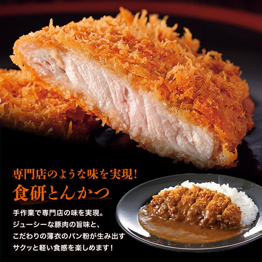 とんかつカレー セット 8食分 カレー 180g×10袋 豚カツ 8枚 1280g 冷凍 中辛 業務用 レトルト 日本食研 トンカツ | 食の達人 | 10