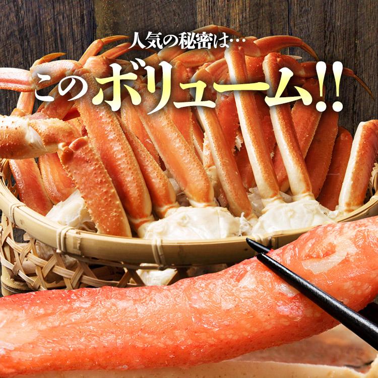 かに カニ 蟹 超目玉 蟹 カニ 超特大4Lサイズ ボイルずわい蟹 総重量3kg NET2.7kg ズワイガニ 食品 海鮮 ギフト クーポン 新生活応援 母の日 送料無料｜morigen｜03