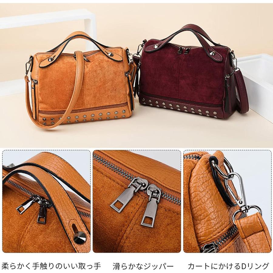 ショルダーバッグ レディース おしゃれ 斜めがけ ハンドバッグ 3WAY 軽量防水 PUレザー 通勤 デート 旅行 女性 カバン クリスマス 母の日 |  | 03