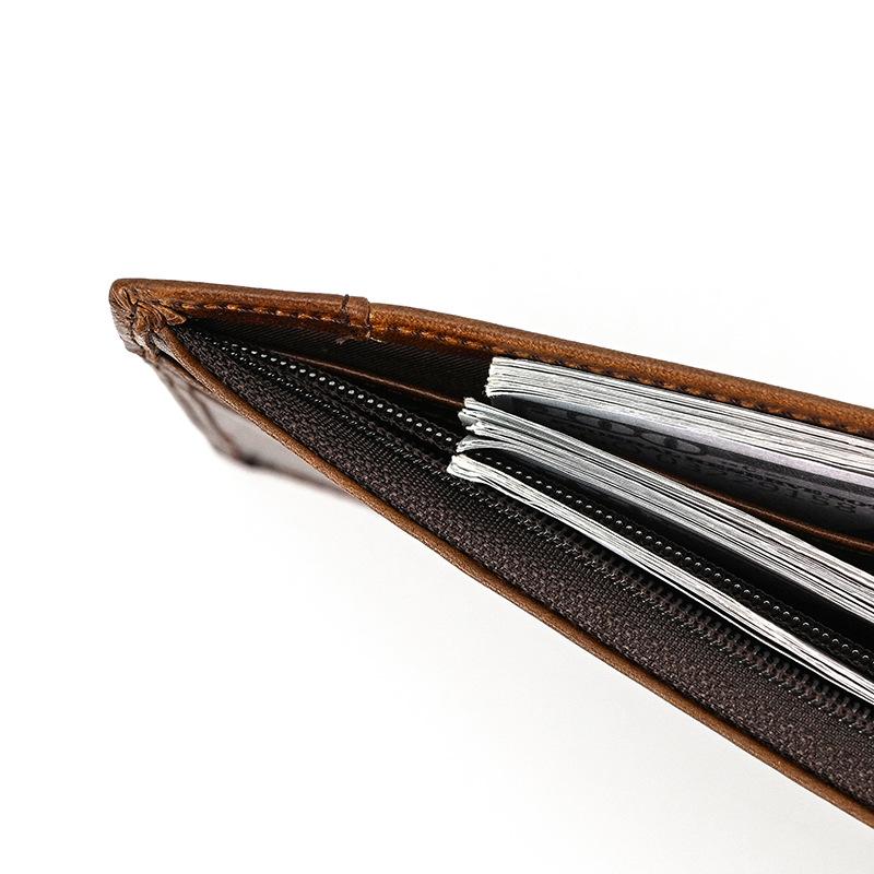 本革財布 メンズ レディース 高品質 二つ折り コンパクト 大容量 カード収納 12cm×10cm×2cm ヴィンテージ風 プレゼントに最適 |  | 15