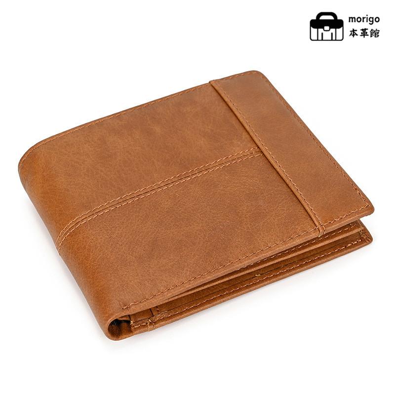 本革財布 メンズ レディース 高品質 二つ折り コンパクト 大容量 カード収納 12cm×10cm×2cm ヴィンテージ風 プレゼントに最適 |  | 01