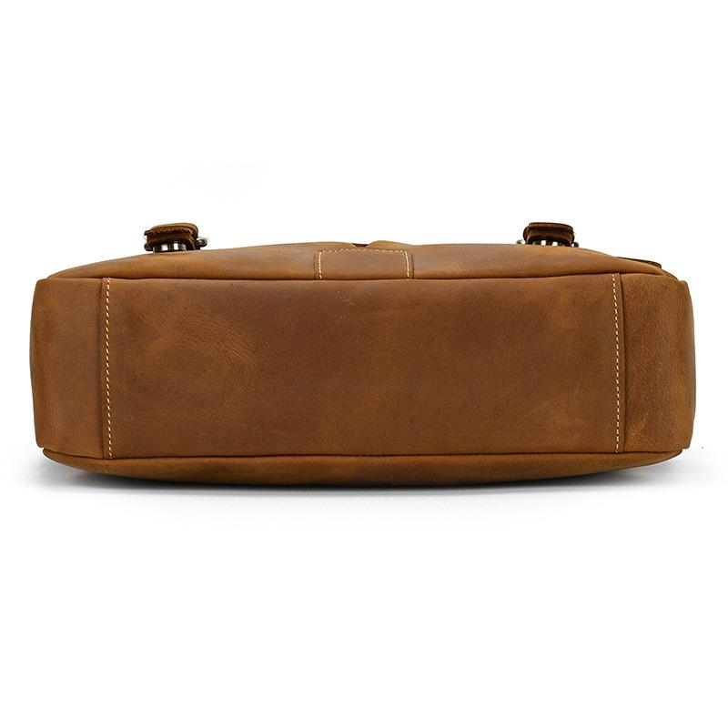 本革ビジネスバッグ メンズ ショルダー付き 2WAY レザー ブリーフケース 通勤 収納多い A4対応 斜めがけ可 仕事用 レトロデザイン |  | 04