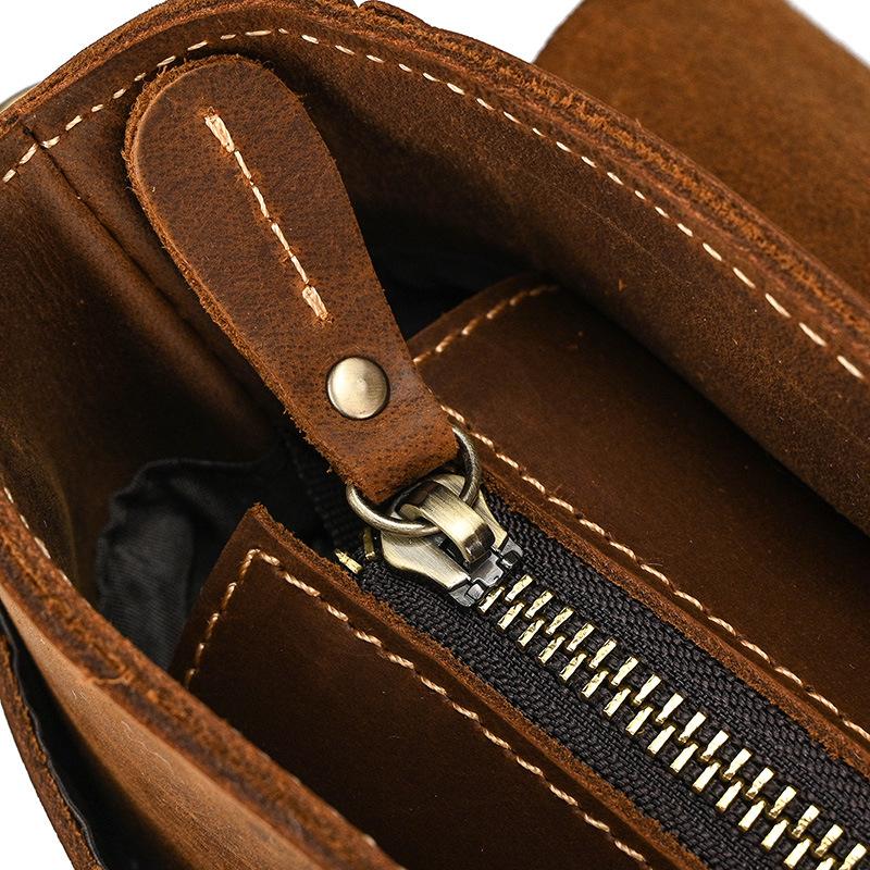 本革ビジネスバッグ メンズ ショルダー付き 2WAY レザー ブリーフケース 通勤 収納多い A4対応 斜めがけ可 仕事用 レトロデザイン |  | 06