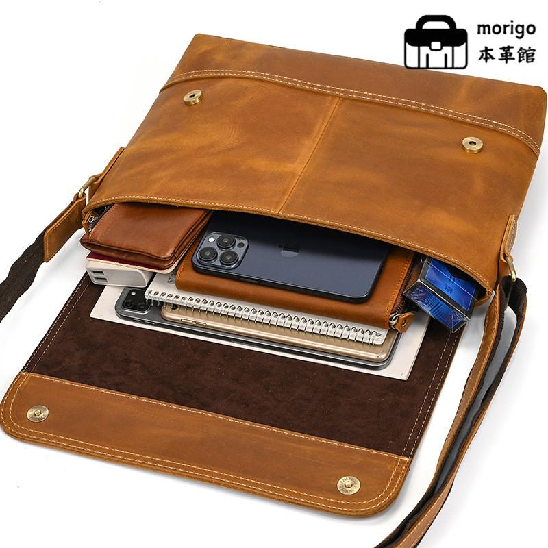 本革ショルダーバッグ メンズ A4対応 メッセンジャーバッグ 斜めがけ レザー ビジネスバッグ 収納多い 通勤 通学 おしゃれ 高級感 |  | 01