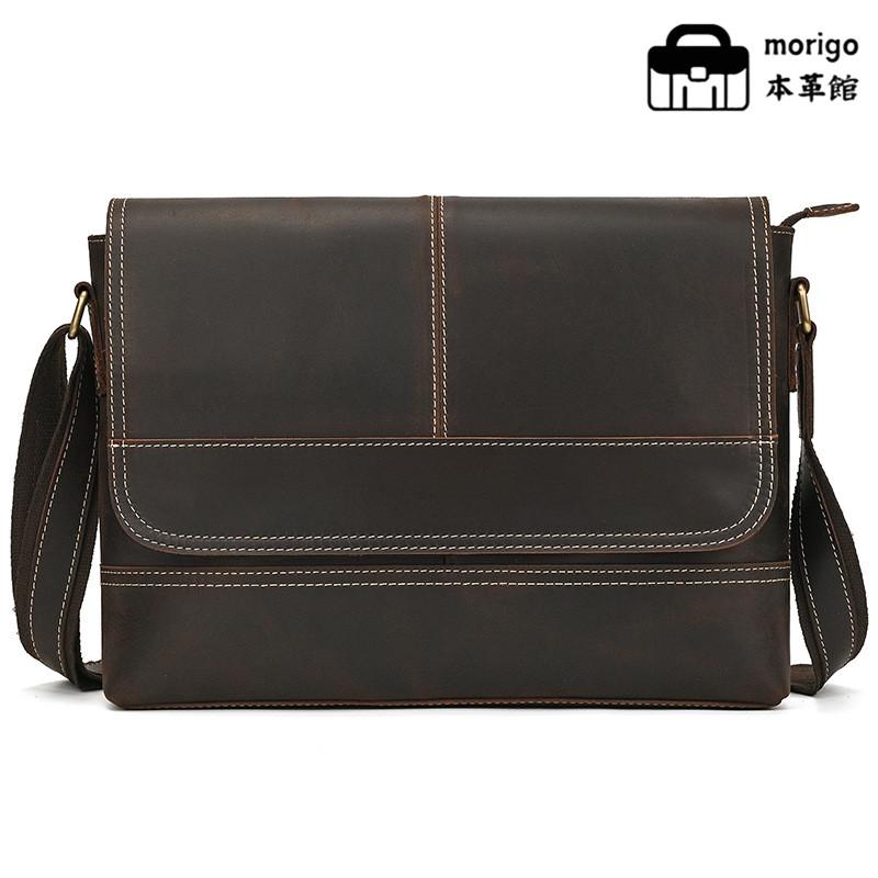 本革ショルダーバッグ メンズ A4対応 メッセンジャーバッグ 斜めがけ レザー ビジネスバッグ 収納多い 通勤 通学 おしゃれ 高級感 |  | 04