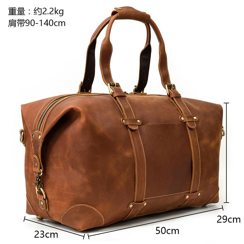 本革ボストンバッグ メンズ 旅行カバン 大容量 レザー ダッフルバッグ ショルダー付き 2WAY 1泊2日 ビジネス 出張 修学旅行 おしゃれ |  | 05