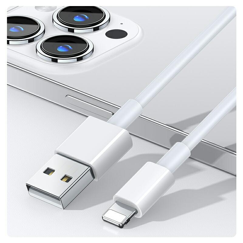 iphone Lightningケーブル 高品質 iPhone/iPad iphone充電ケーブル アイフォン iphone充電 アップル ライトニング モバイルバッテリー 1M |  | 04