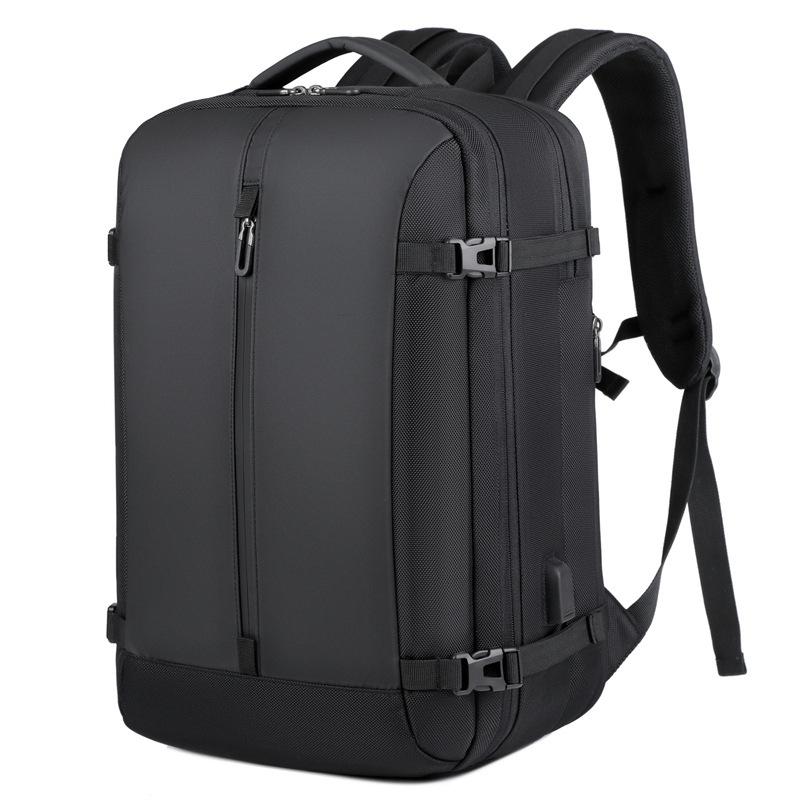 新品 ビジネス リュック レディース ビジネスバッグメンズ バックパック 15.6インチ PC リュック トラベルバックパック 防水 大容量リュック USB充電ポート付き 多機能 スマート リュック ロールトップ バッグ 通勤 通学 出張 旅行適用 リュック 大容量 25~38L トラベル バックパックビジネス メンズ PC