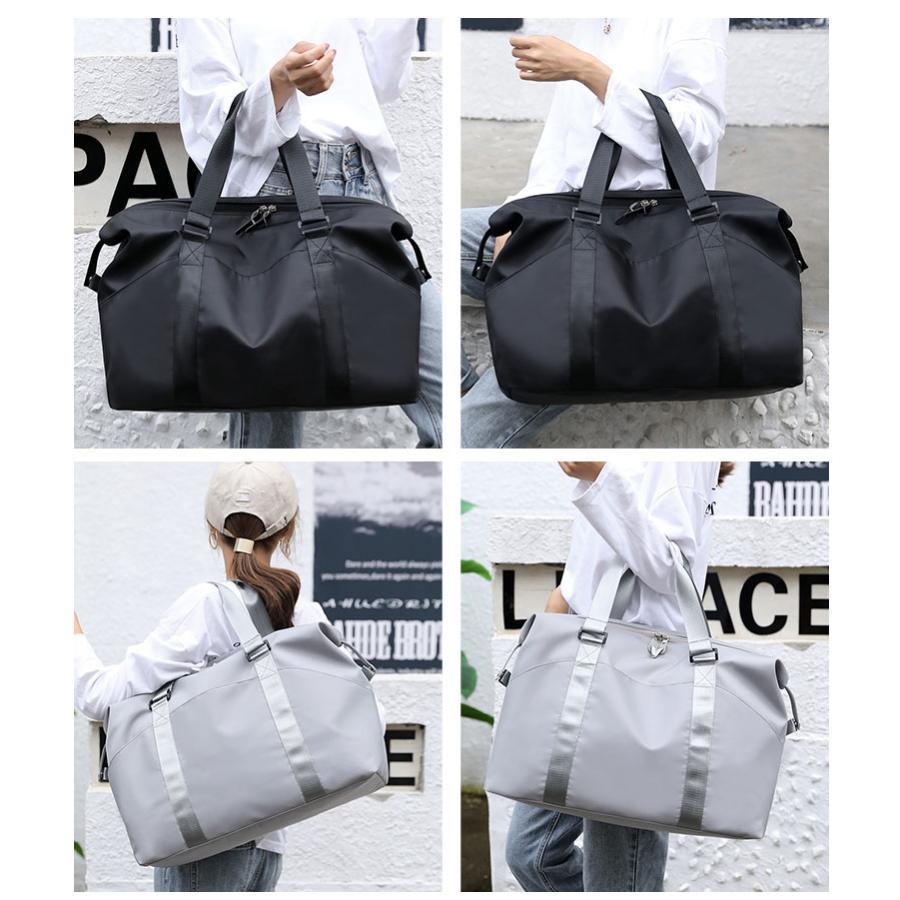 ボストンバッグ エコバッグ 防水ナイロン 2way レディース スーツケースに搭載可 旅行鞄カバントートバッグ 15PC収納 A4対応 3色選 可愛い 新生活実用的 |  | 06