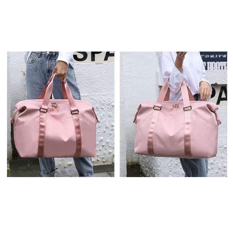 ボストンバッグ エコバッグ 防水ナイロン 2way レディース スーツケースに搭載可 旅行鞄カバントートバッグ 15PC収納 A4対応 3色選 可愛い 新生活実用的 |  | 08