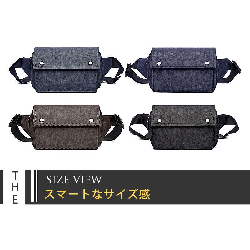 ボディバッグ ウエストバッグ 防水ポリエステル メンズ 斜めがけ 横型 ワンショルダーバッグ 小物 スマホ 新生活 父の日 誕生日 クリスマス 実用的 ギフト |  | 07