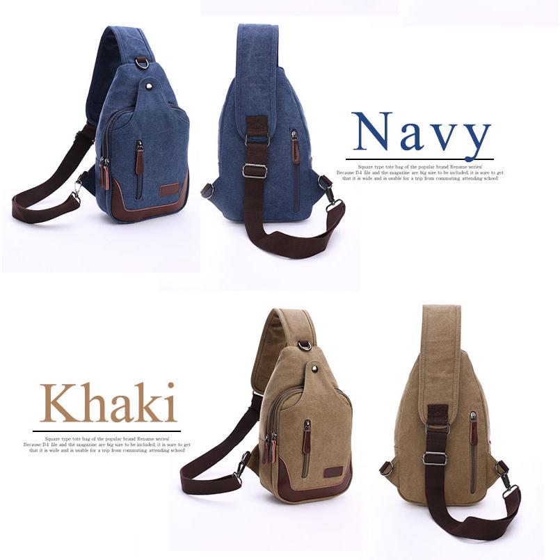 ボディバッグ 耐久性キャンバス 帆布 キッズ メンズ ワンショルダーバッグ 斜めがけ メッセンジャーバッグ ウエストバッグ 自転車鞄かばん 6色選 新生活 |  | 09