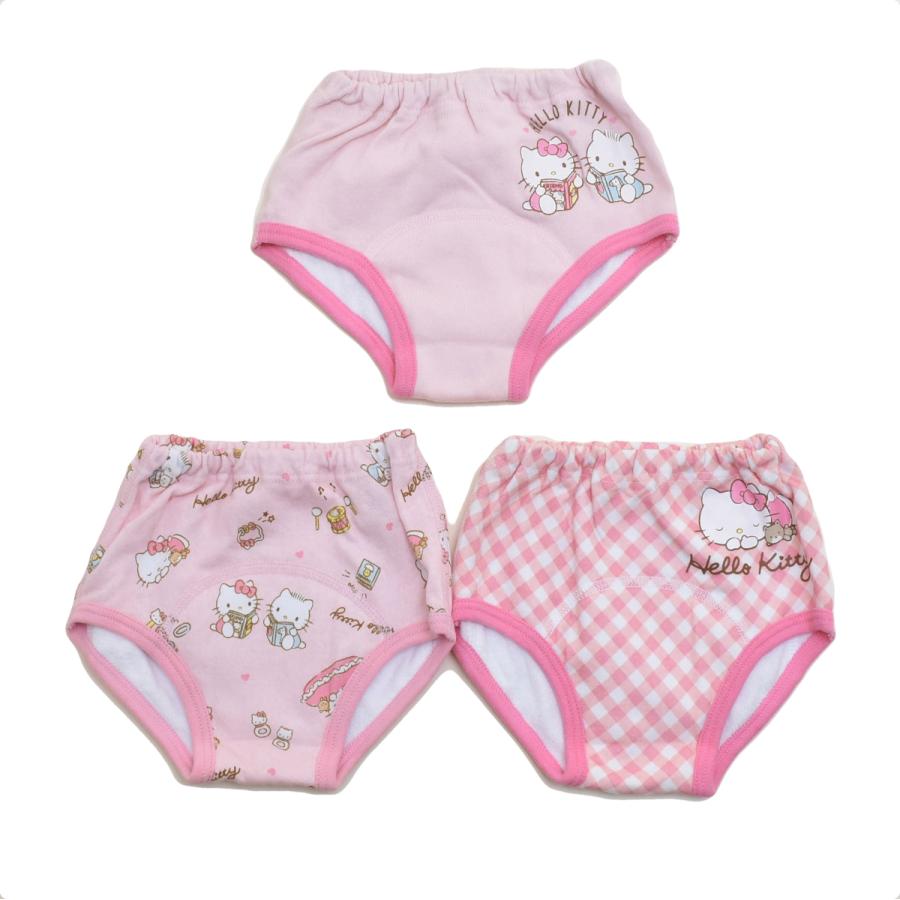 送料無料 サンリオ ハローキティ ３枚組トレーニングパンツ 値下げ 145kt10