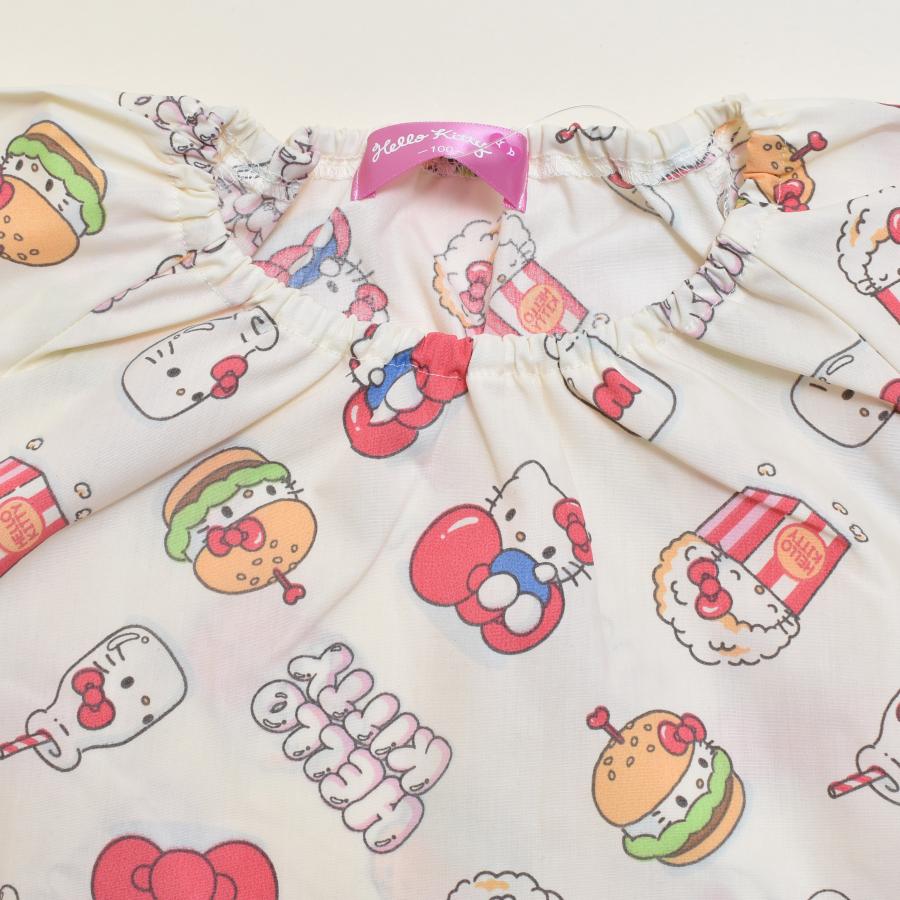 sanrio（サンリオ） 送料無料♪ ハローキティ スモック 総柄 女児 園児