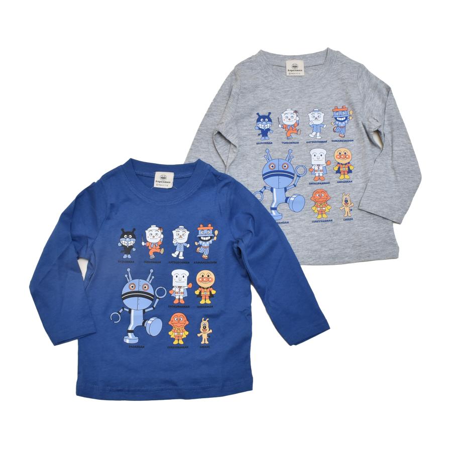 H*す様 アンパンマン 長袖Tシャツ 90cm 新品 BANDAI（バンダイ） 送料無料♪アンパンマン 長袖Tシャツ だだんだん