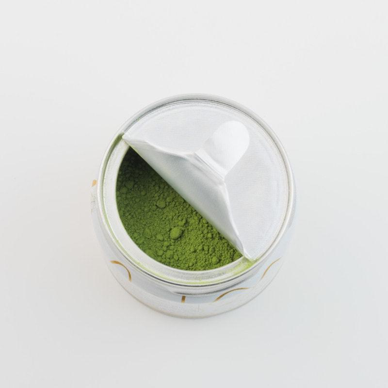 森半 抹茶 Matcha Hana 30g 缶 お点前用 薄茶 （４個） 森半 裏千家御家元御好み 薄茶 月輪乃白（げつりんのしろ）30g缶入り