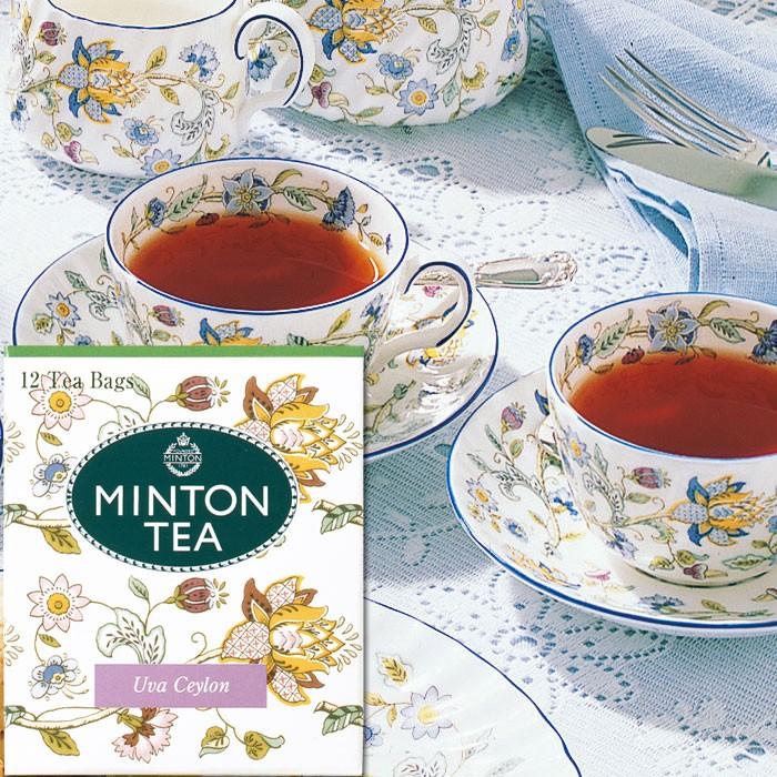 ミントンティー ウバセイロン 2g x 12袋入り 紅茶 ティーバッグ MINTON TEA ミントン プレゼント 3110104抹茶