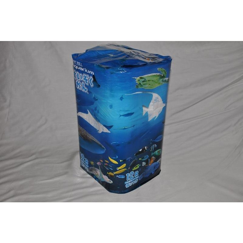 すいぞくかん　トイレットペーパー　ダブル／香り付　１２Ｒｘ４　４８個入り／送料無料 |  | 01