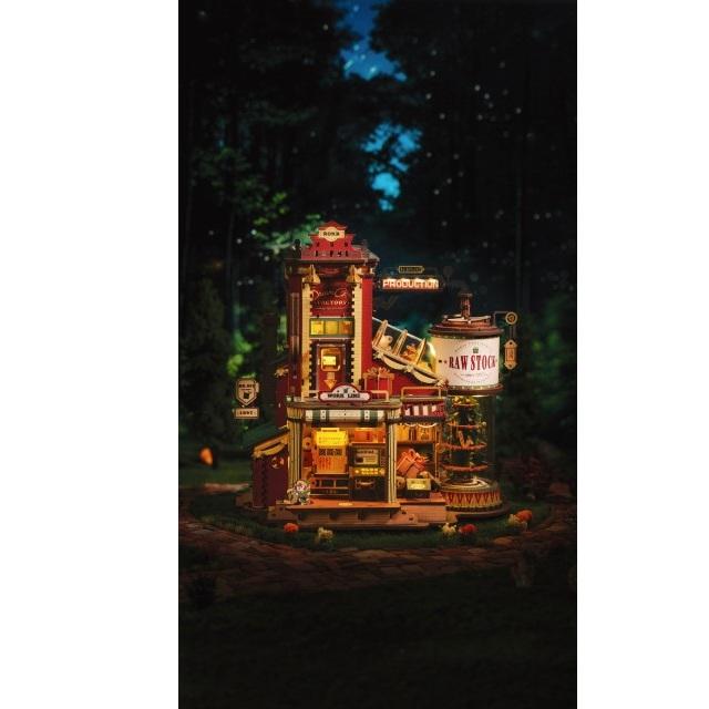 12485 南貿易 アクリル製メリーゴーランド ( 12485 南貿易 アクリル製