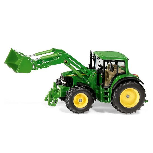 ジク SIKU 1/32 John Deereトラクター フロントローダー付き SK3652