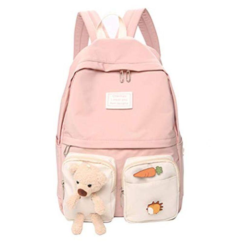 最新人気 ジャング リュック レディース ランドセル 女性 韓国版 原宿 キャンパス 乙女心 ランドセル 高校生 通勤 通学 旅行に快適 ピンク 代引不可 Www Sei Ba Gov Br