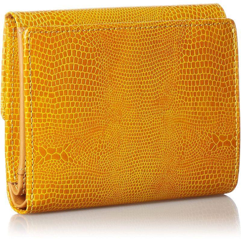 ユー バイ ウンガロ 折財布 ピエッツ 牛革 リザード型押し 外小銭ポケット付き 二つ折り UULW6HS3 イエロー バイ ウンガロ 折財布 ピエッツ 牛革 リザード型押し 外小銭ポケット付き 二つ折り UULW6HS3 イエロー