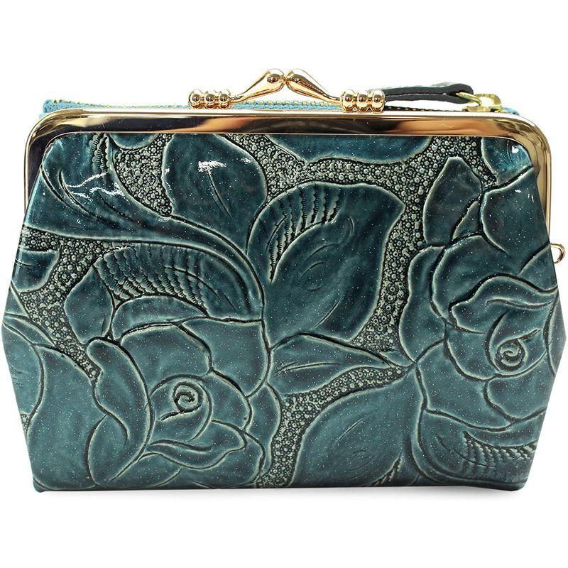 (アルカン) ARUKAN 二つ折り財布 ラメローザ 1288304 1288-304 (ブルー(5300)) アルカン ARUKAN 二つ折り財布 ラメローザ ブルー 　