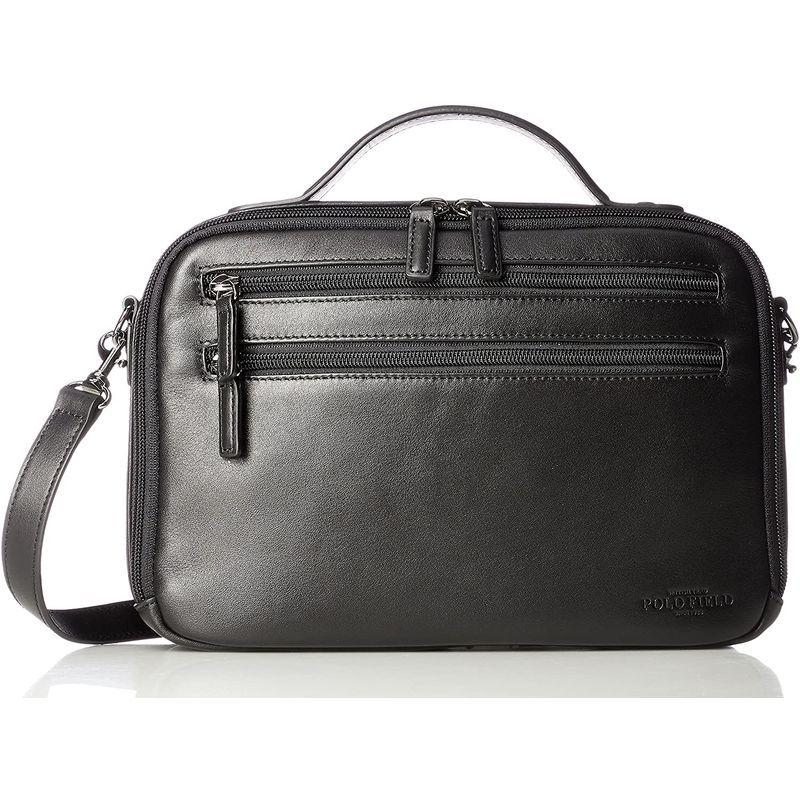 超歓迎超歓迎ポロフィールド ショルダーバッグ PF267 クロ アウトドア