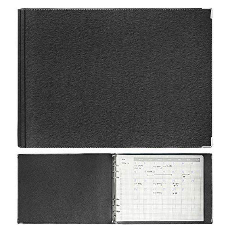 激安単価で Otoday システム手帳 6穴 リング24mm 多機能 Puレザー スケジュール帳 リフィル付き ビジネスノート プレゼント 誕生日 上質で快適 Turningheadskennel Com