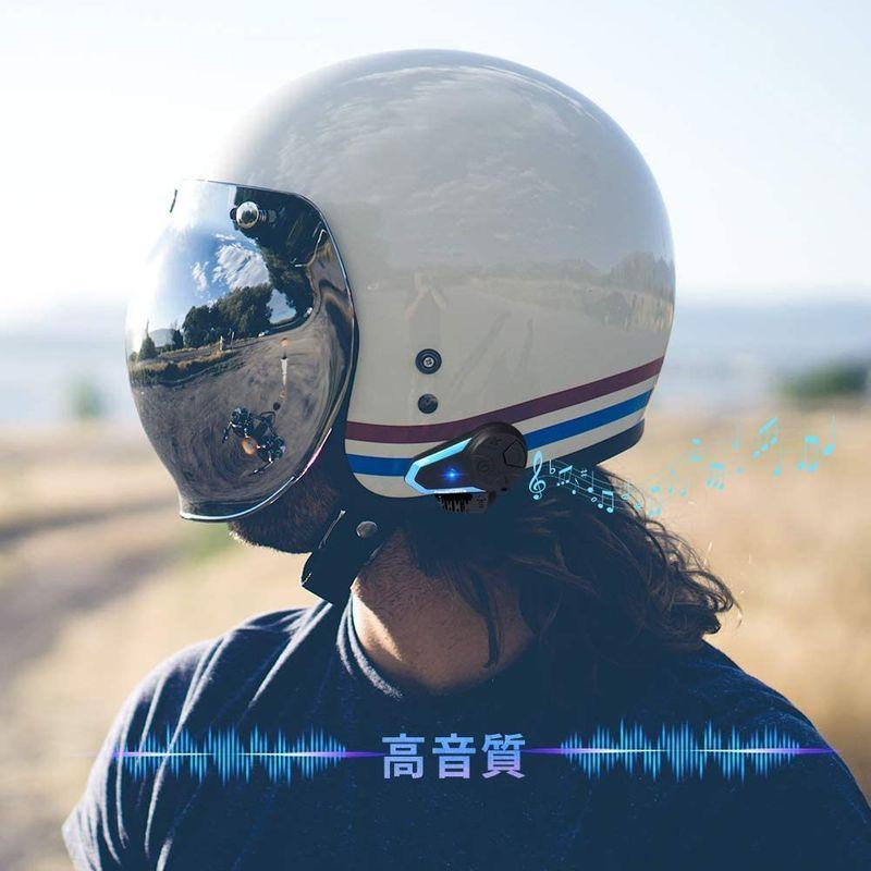 FODSPORTS バイク インカム BT-S3 3riders 2人同時通? スマホ音楽再生 IP65防水 インターコム Bluetoot|morikumashop|03