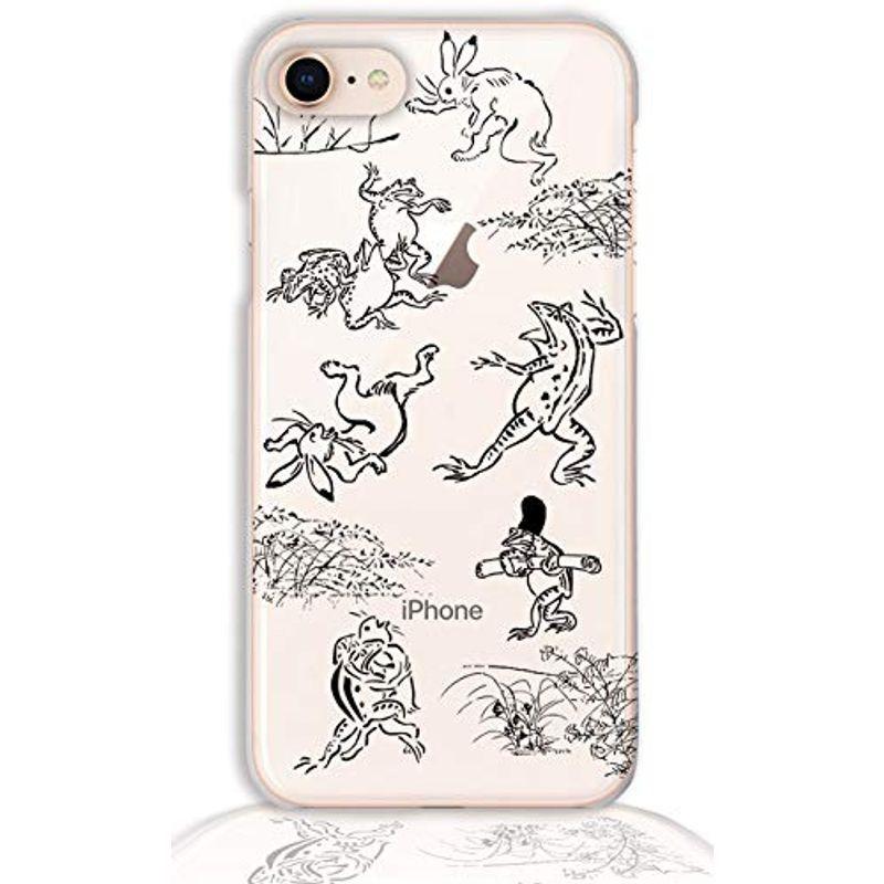 Iphonese2 Se 第2世代 Iphone8 7 鳥獣戯画 スマホケース カバー アートシリーズ 鳥獣人物戯画 クリアケース 絵画 16春夏新作