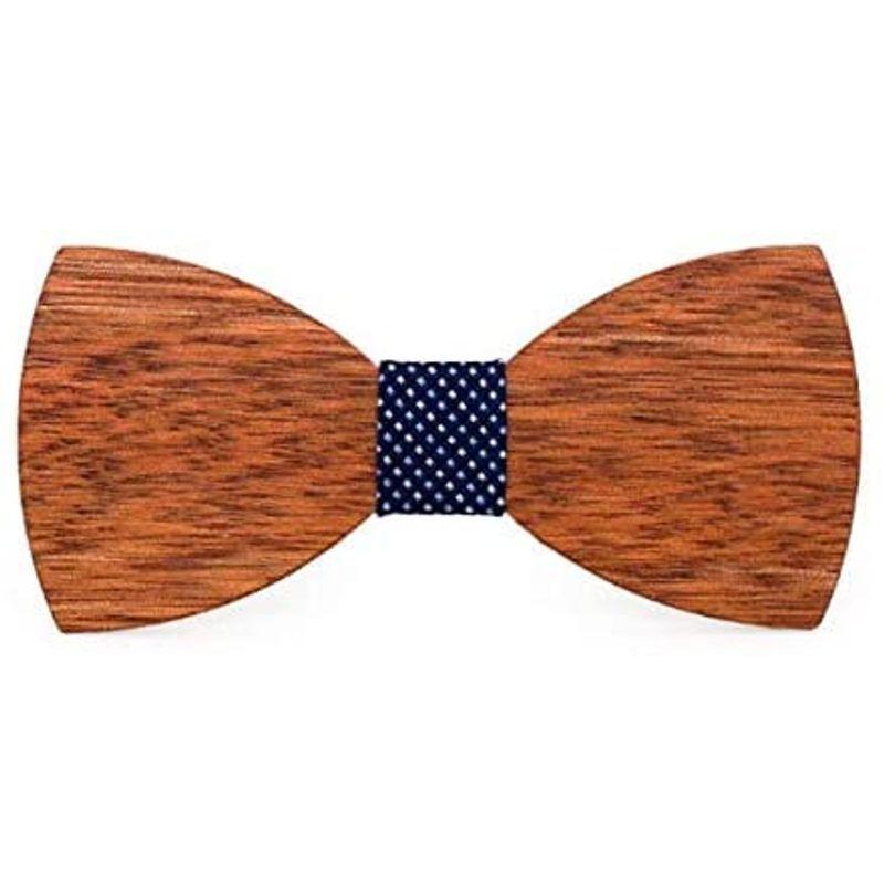 蝶ネクタイmau La Mode正規品 ボウタイ 木製 レーザー彫刻 交換布結び付き オシャレ 結婚式 パーティ フォーマル スーツ 誕 玄関先迄納品