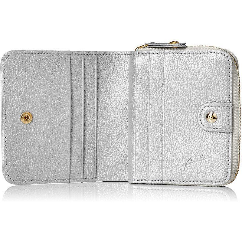 アルカン 二つ折り札入れ アステル シルバー 二つ折り札入れ アステル シルバー