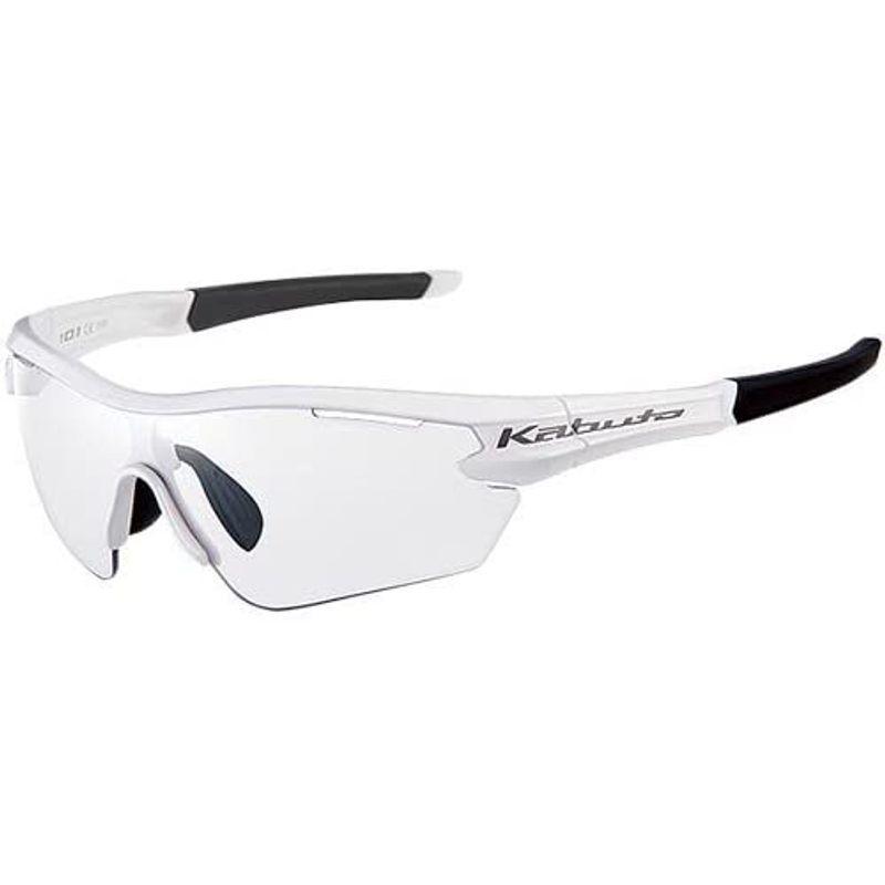 オージーケーカブト(OGK KABUTO) 自転車 スポーツサングラス/アイウエア 101PH (撥水クリア調光レンズ) ホワイト サイズ: サイズ OGK KABUTO 自転車 スポーツサングラス/アイウエア 101PH 撥水クリア調光レンズ ホワイト