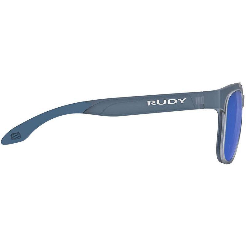 ルディプロジェクト(RUDYPROJECT) スポーツサングラス アイスブルーメタルマット/マルチレーザーブルー レンズ幅:52mm スピン