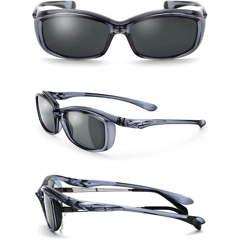 A-FIT 偏光サングラス メガネの上から サングラス メンズ オーバーグラス AF-OS11-C2 FIT 偏光サングラス メガネの上から サングラス メンズ オーバーグラス AF OS11 C2