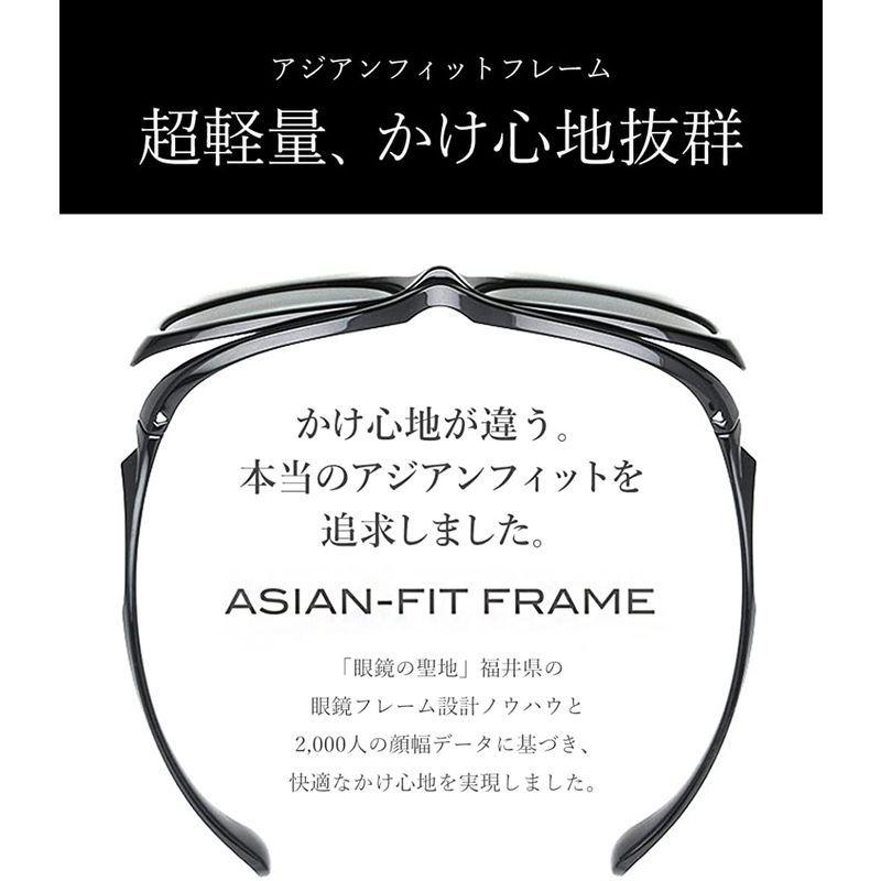 A-FIT 偏光サングラス メガネの上から サングラス メンズ オーバーグラス AF-OS11-C2 FIT 偏光サングラス メガネの上から サングラス メンズ オーバーグラス AF OS11 C2