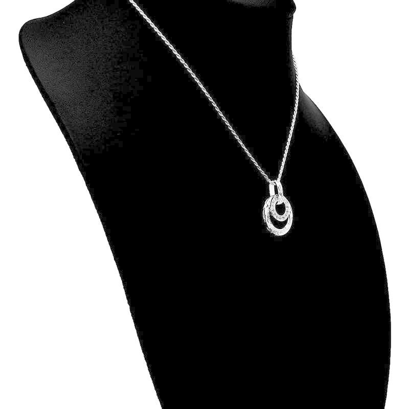 驚きの安さ ネックレス ペンダント サークル ダブル ハワイアンジュエリー レイラニ メンズ ロープチェーン50cm付 925 シルバー ネックレス ペンダント Www Gatorheatandair Com