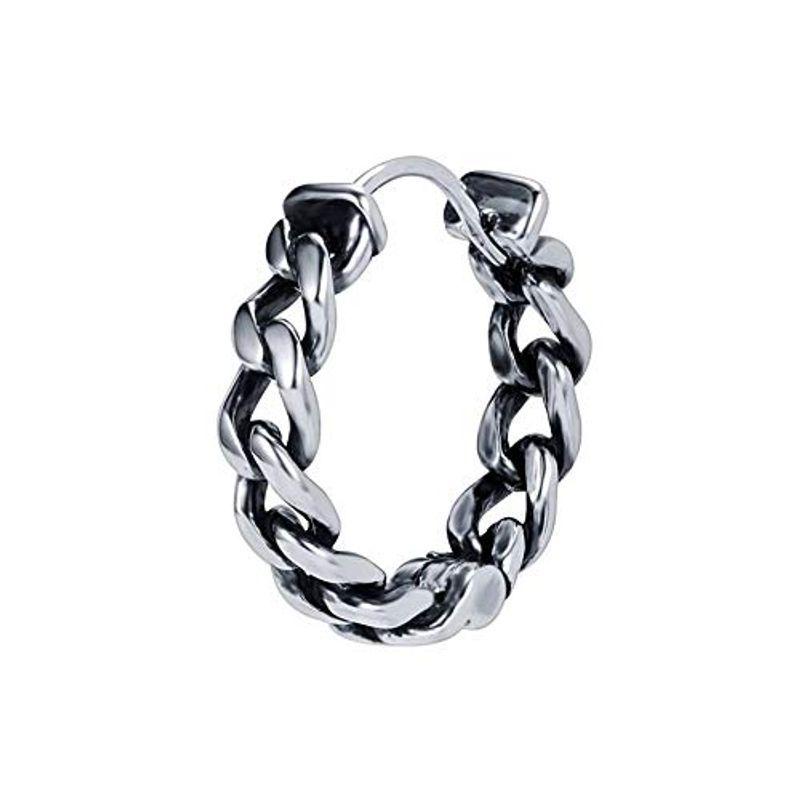 ディズニーコレクション Luxstar リング フープピアス 6スタイル チェーン くさり 片耳 メンズ 金属アレルギー対応 ステンレス 18g F Hanagrocare Com